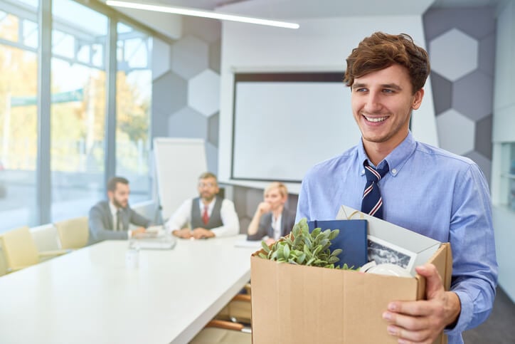 a happy man quitting his public accounting job (maybe)